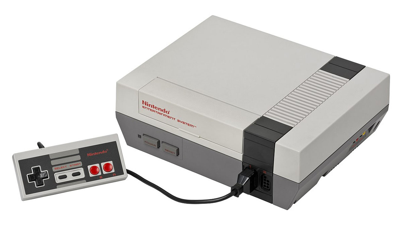 A picture of the Nintendo Entertainment System video games console