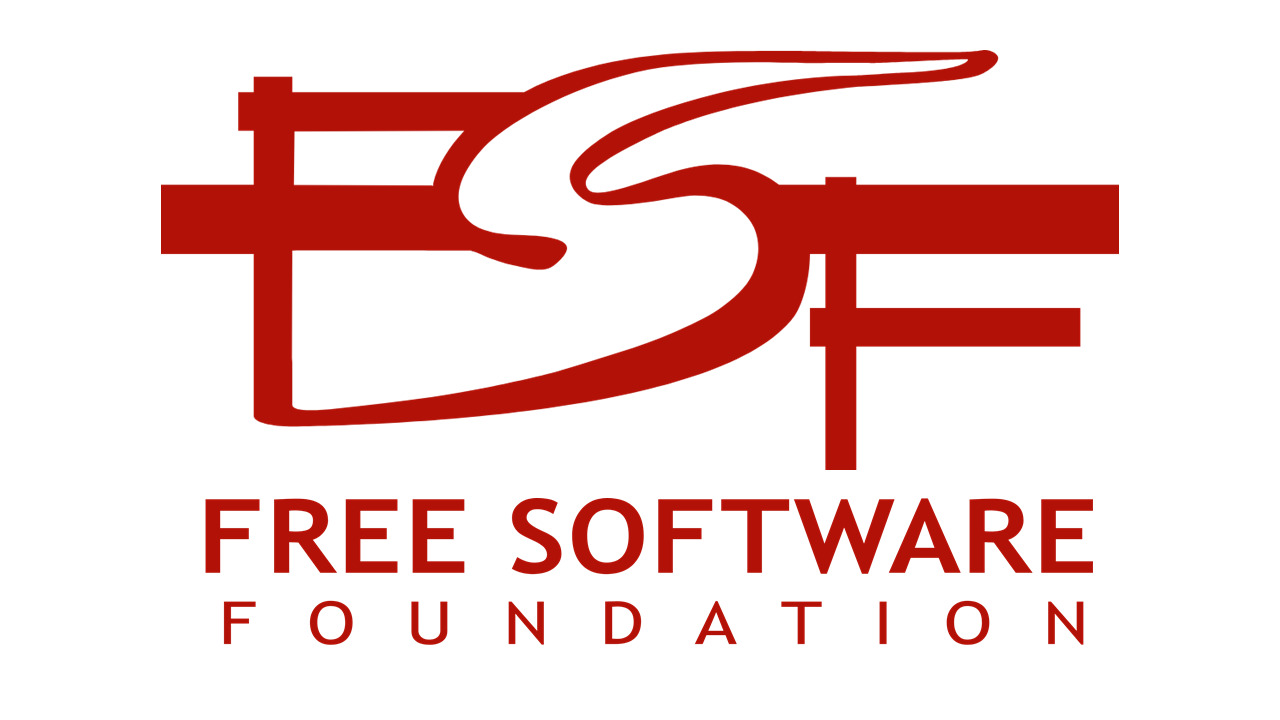 The logo of the Free Software Foundation