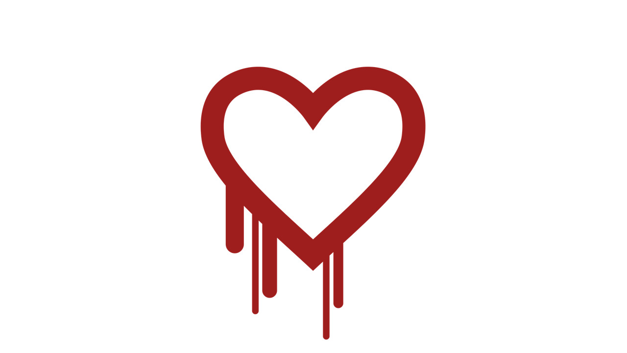 The 'Heartbleed' logo