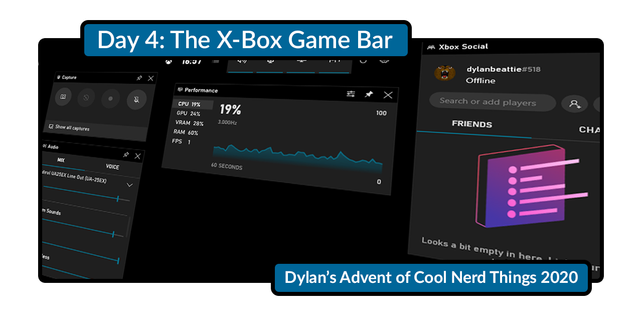 Dylan s Advent Of Cool Nerd Things Day 4 X Box Game Bar Dylanbeattie